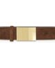 The Noli Shop The Noli Shop Bianca Wide Suede Belt - 1