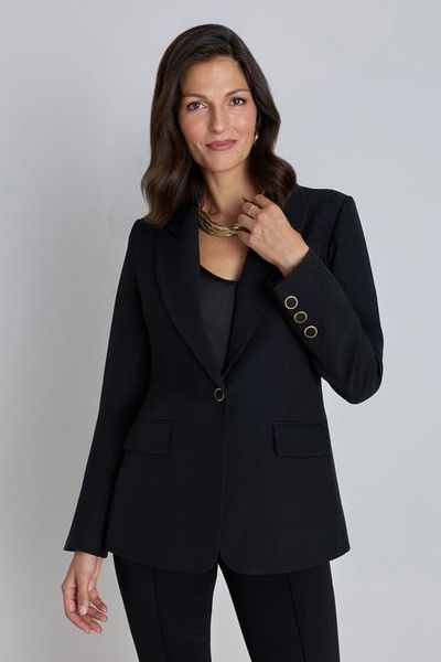 The Noli Shop The Noli Shop Cheryl Single Breasted Blazer