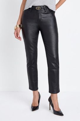 The Noli Shop The Noli Shop Elaine Coated Skinny Jeans