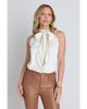 The Noli Shop The Noli Shop Rina Tie Neck Blouse - 1