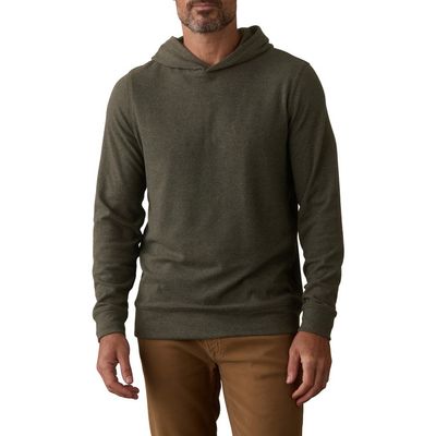 The Normal Brand The Normal Brand Brushed Textured Knit Hoodie