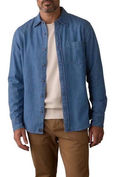 The Normal Brand The Normal Brand Denim Button-Up Shirt