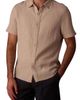 The Normal Brand The Normal Brand Kalo Cotton Gauze Short Sleeve Button-Up Shirt - 1