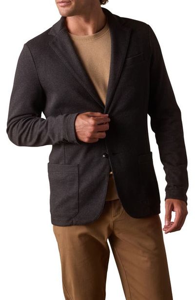 The Normal Brand The Normal Brand Knit Cotton Blend Herringbone Sport Coat
