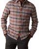 The Normal Brand The Normal Brand Louis Heavyweight Flannel Overshirt - 1