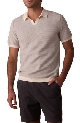 The Normal Brand The Normal Brand Robles Bird's Eye Polo