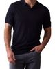 The Normal Brand The Normal Brand Solid Johnny Collar Polo Sweater - 1