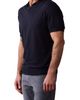 The Normal Brand The Normal Brand Solid Johnny Collar Polo Sweater - 3