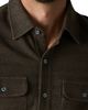 The Normal Brand The Normal Brand Textured Knit Long Sleeve Button-Up Shirt - 2