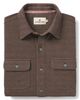 The Normal Brand The Normal Brand Textured Knit Long Sleeve Button-Up Shirt - 5