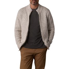 The Normal Brand The Normal Brand Vintage Boucle Track Jacket
