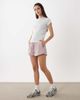 The North Face The North Face Aphrodite Arise 3 inch shorts in light pink - 2