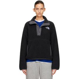 The North Face The North Face Black Cragmont 1/2 Snap Fleece Sweater