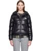 The North Face The North Face Black Hydrenalite Hoodie Down Jacket - 1