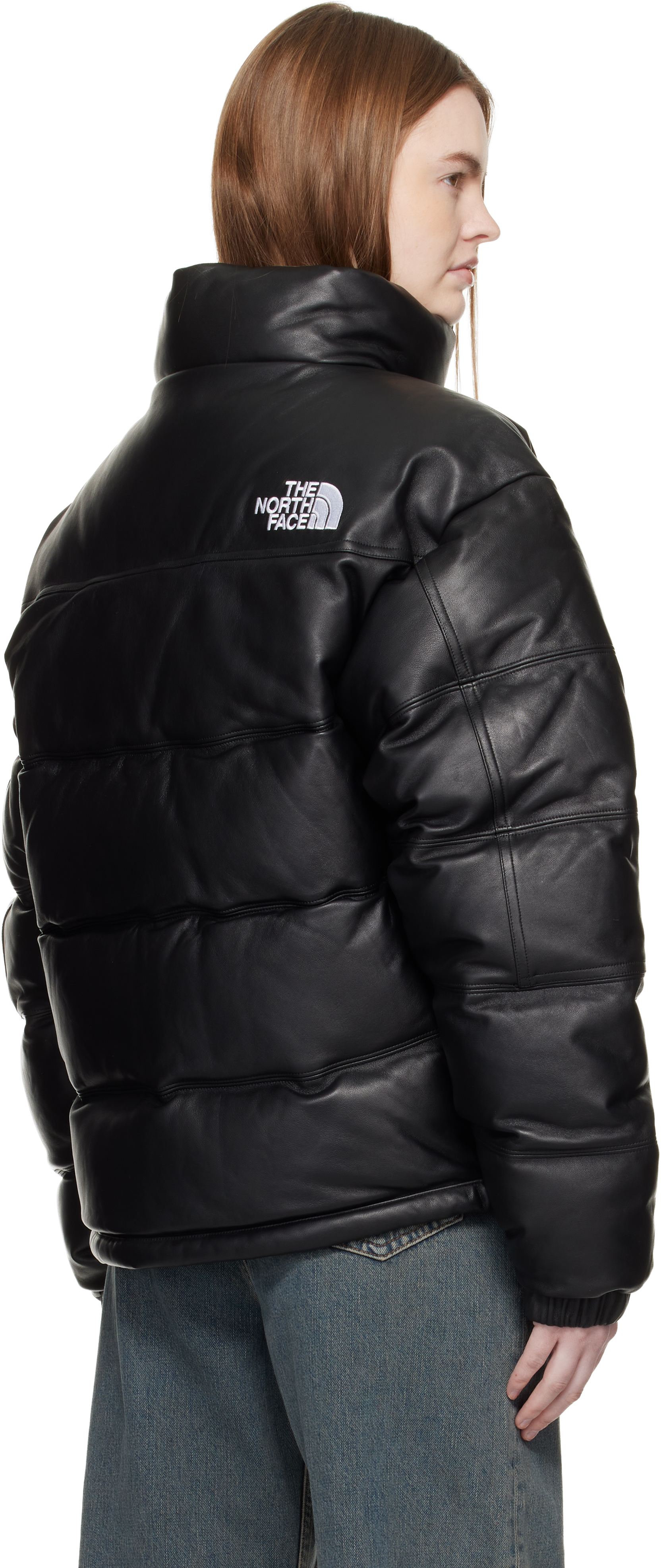 The North Face - Black Leather Pack Summit Series Down Jacket