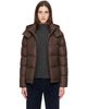 The North Face The North Face Brown Hydrenalite City Hooded Down Jacket - 1