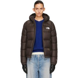 The North Face The North Face Brown Hydrenalite Hoodie Down Jacket