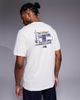 The North Face The North Face Evolution back print t-shirt in white - 1