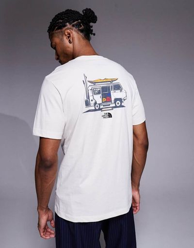The North Face The North Face Evolution back print t-shirt in white