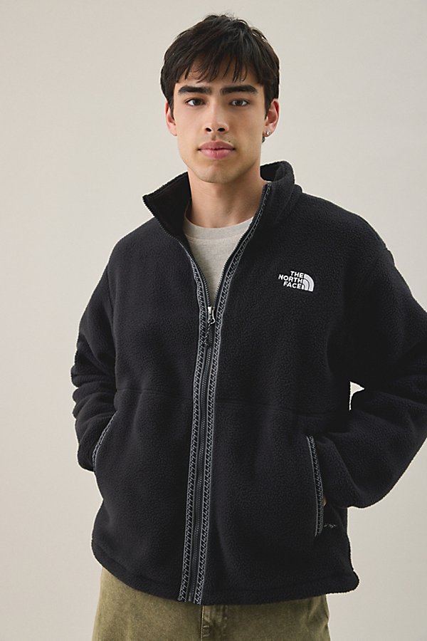 The North Face - M66 extreme pile fleece zip up jacket in black