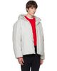 The North Face The North Face Gray Black Box DRYVENT Reversible Down Jacket - 2