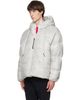 The North Face The North Face Gray Black Box DRYVENT Reversible Down Jacket - 4
