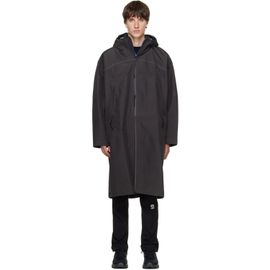 The North Face The North Face Gray Black Box GTX 3L Rain Parka