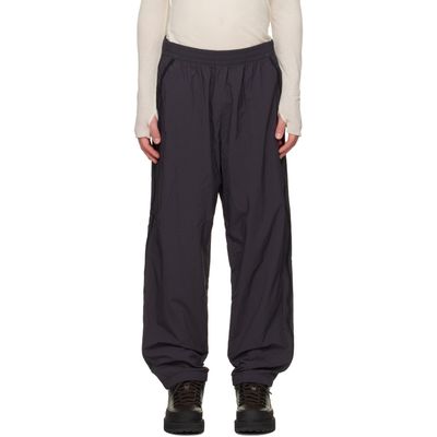 The North Face The North Face Gray TNF Red Box Full-Zip Sweatpants