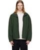 The North Face The North Face Green TNF Red Box Nylon Fleece-Lined Jacket - 1