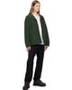 The North Face The North Face Green TNF Red Box Nylon Fleece-Lined Jacket - 4