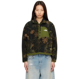 The North Face The North Face Green Yumiori Off-Peak 1/2 Zip Fleece Sweater