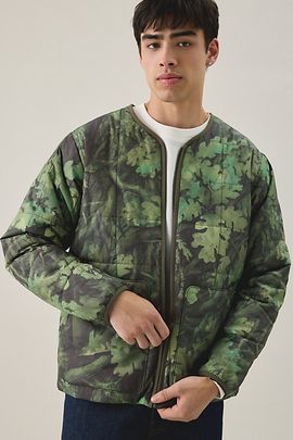 The North Face The North Face Lhotse Insulated Jacket in Camo, Men's at Urban Outfitters