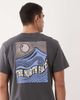 The North Face The North Face Mountain Escape back graphic T-shirt in black - 1