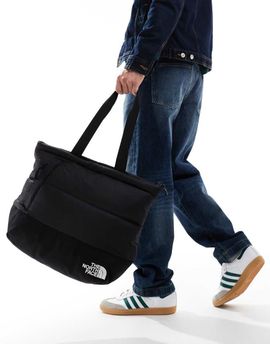 The North Face The North Face Nuptse down fill puffer tote bag in black
