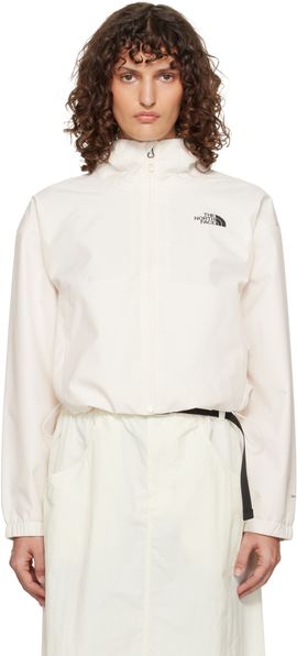 The North Face The North Face Off-White Quest Cropped Rain Jacket