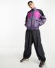 The North Face The North Face rain jacket in purple and black - 3
