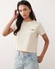 The North Face The North Face sun back graphic T-shirt in beige-Neutral - 2