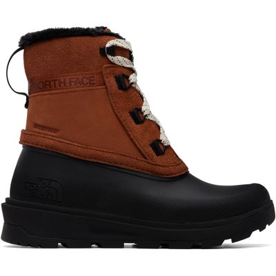 The North Face The North Face Tan & Black Shellista V Shorty WP Boots