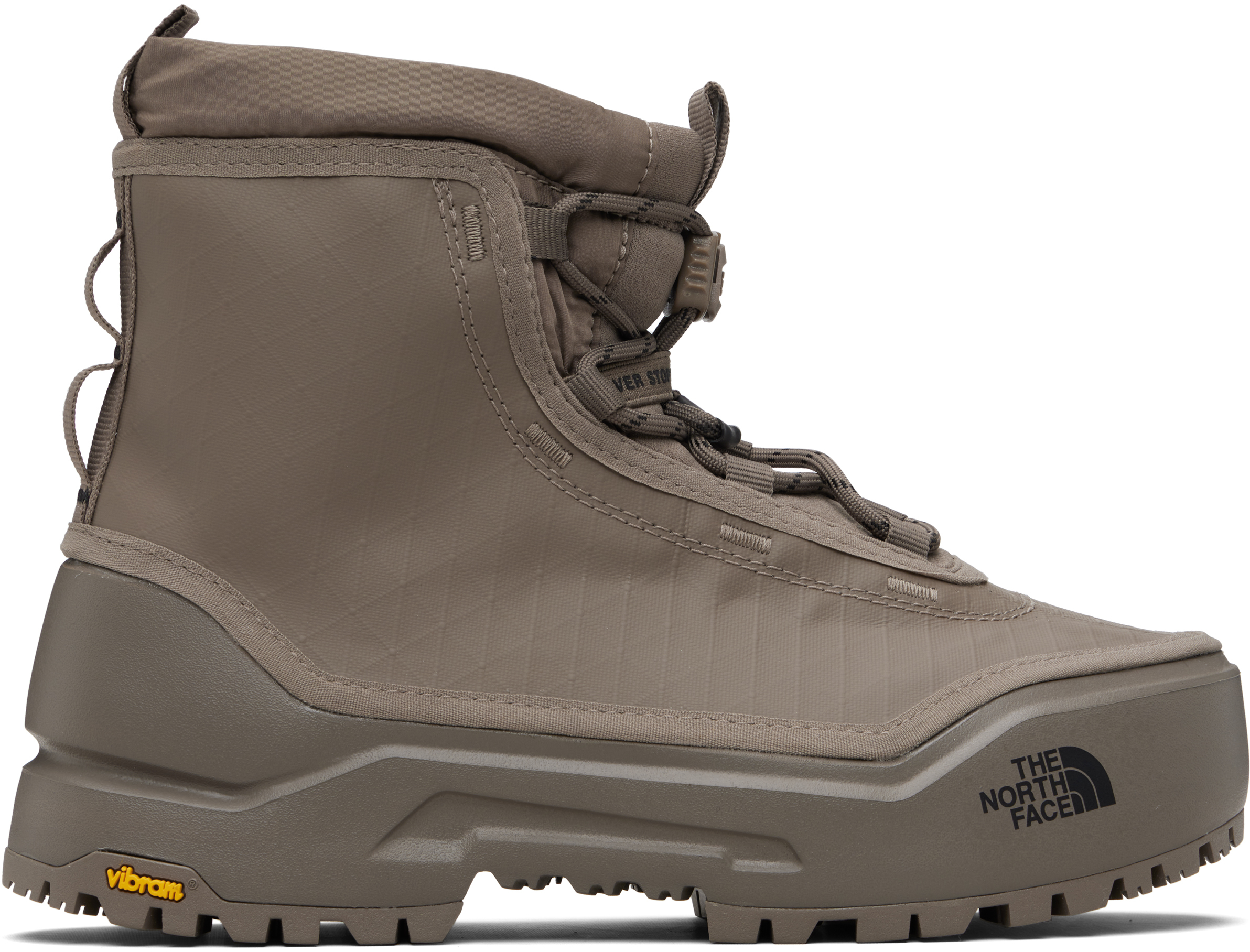 The North Face Men\'s 8 Suede Slip-On Ankle Boots in Taupe Waterproof The North Face - Taupe Base Camp 100 Waterproof Boots main image 2