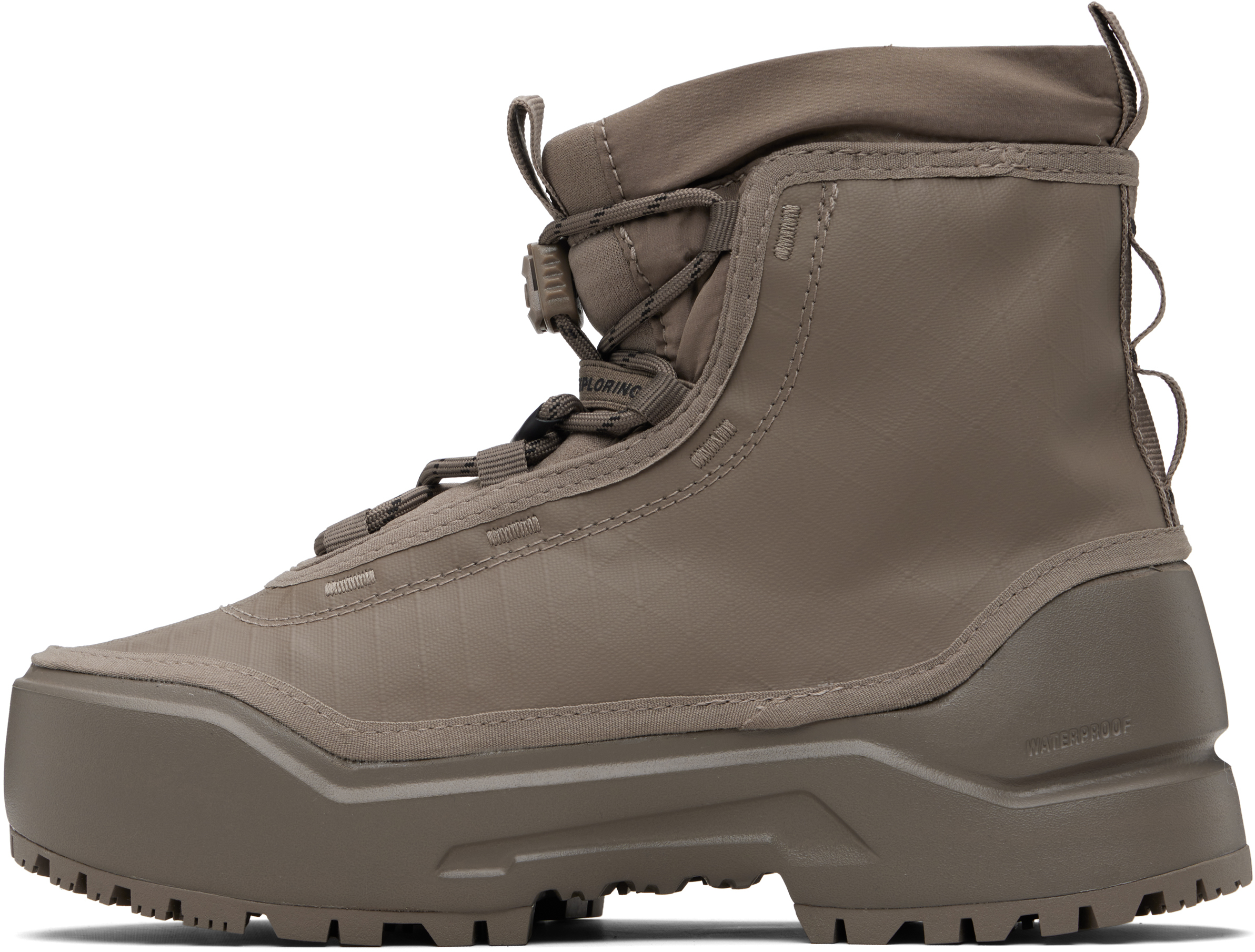 The North Face - Taupe Base Camp 100 Waterproof Boots display picture 2