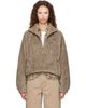 The North Face The North Face Taupe Osito Evolve 1/2 Zip Fleece Sweater - 1