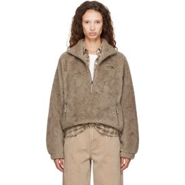 The North Face The North Face Taupe Osito Evolve 1/2 Zip Fleece Sweater