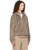 The North Face The North Face Taupe Osito Evolve 1/2 Zip Fleece Sweater - 2