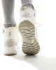 The North Face The North Face Thermoball insulated lace up boots in cream and gray-White - 4