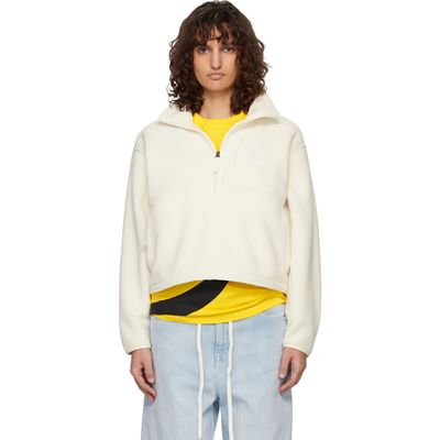 The North Face The North Face White Yumiori Off Peak 1/2-Zip Jacket