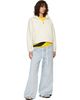 The North Face The North Face White Yumiori Off Peak 1/2-Zip Jacket - 4