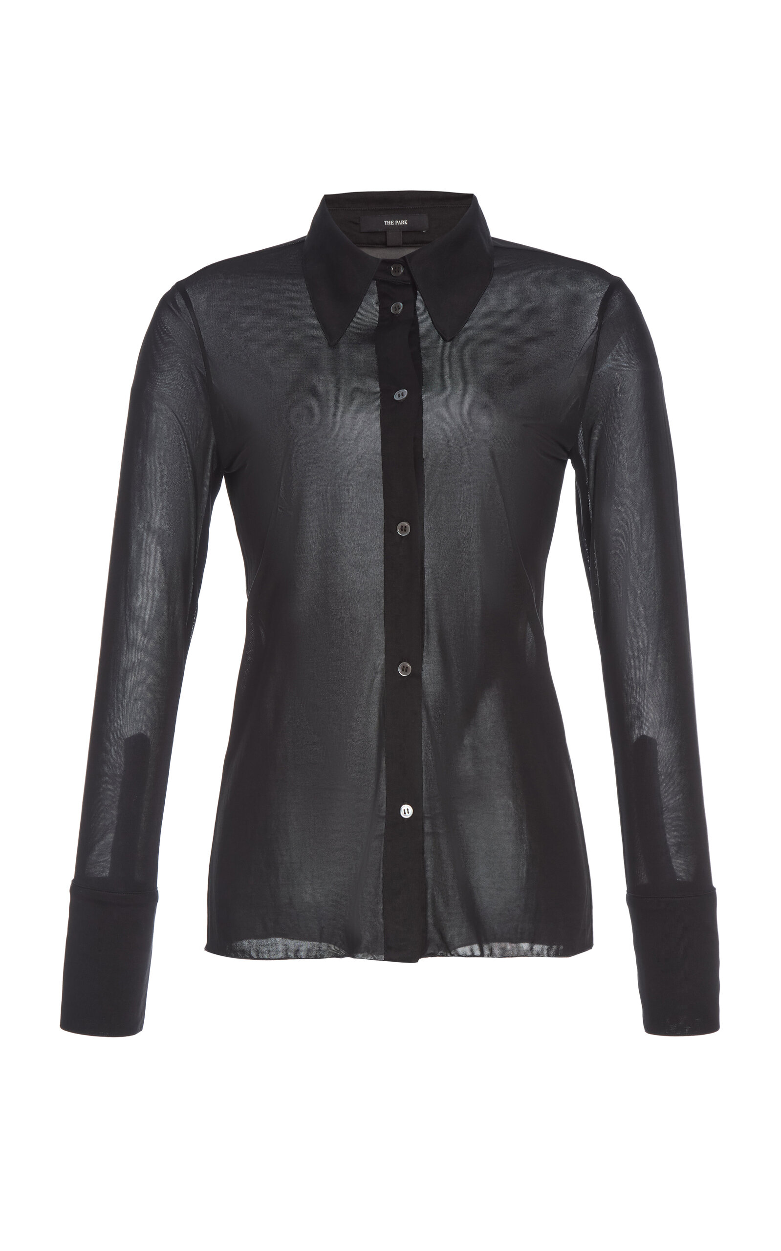 The Park The Park Serge SemiSheer Top