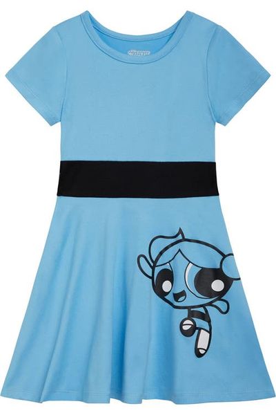 The Powerpuff Girls The Powerpuff Girls Powerpuff Girls Skater Dress