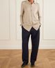 THE ROW Adam suede-trimmed glossed-leather penny loafers - 2