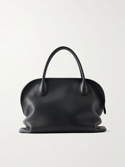 THE ROW Agnes 12 leather shoulder bag